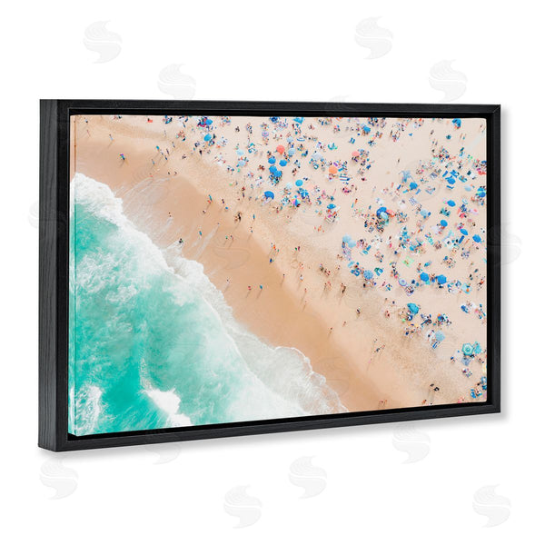 Stupell Industries Sisi And Seb | Busy Beach Summer Bliss