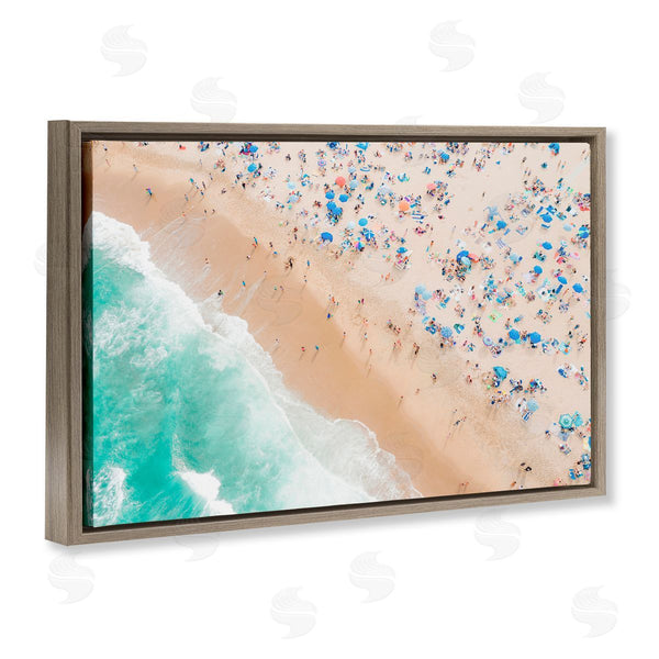 Stupell Industries Sisi And Seb | Busy Beach Summer Bliss