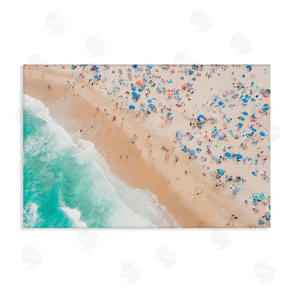 stupell industries Sisi and Seb | Busy Beach Summer Bliss