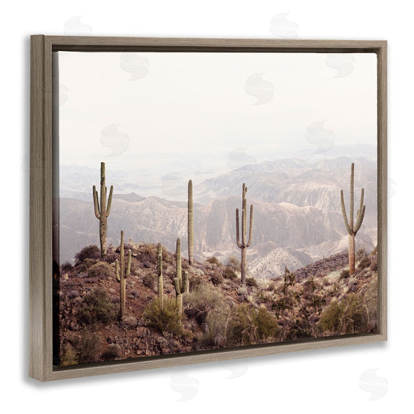 Stupell Industries Sisi And Seb | Cacti Overlooking Desert Wall Art