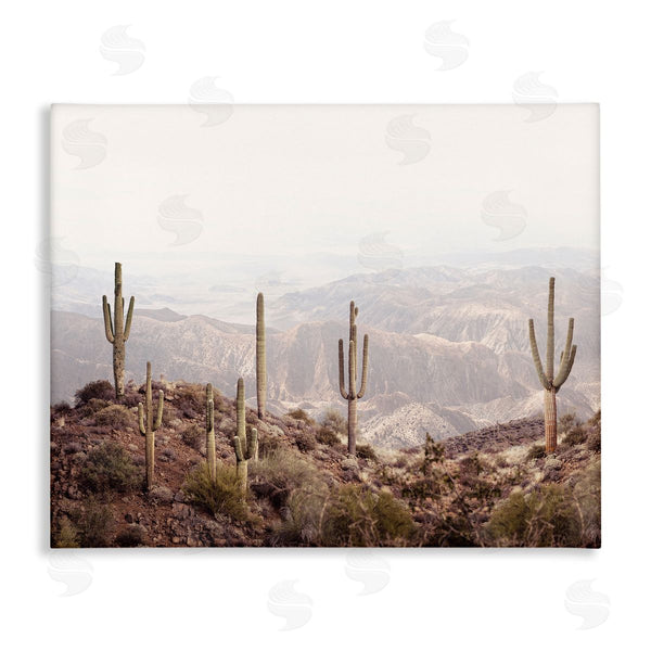 stupell industries Sisi and Seb | Cacti Overlooking Desert Wall Art