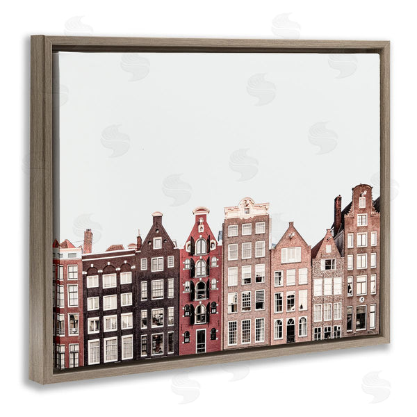 Stupell Industries Sisi And Seb | Cityscape Houses Architecture Wall Art