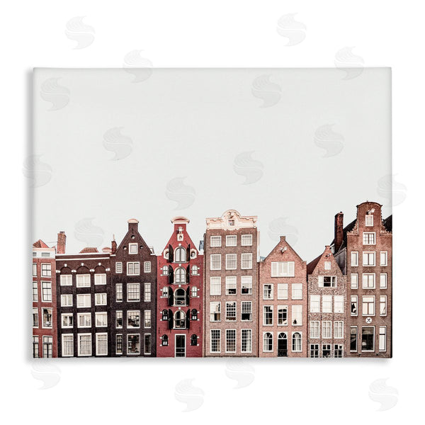 stupell industries Sisi and Seb | Cityscape Houses Architecture Wall Art
