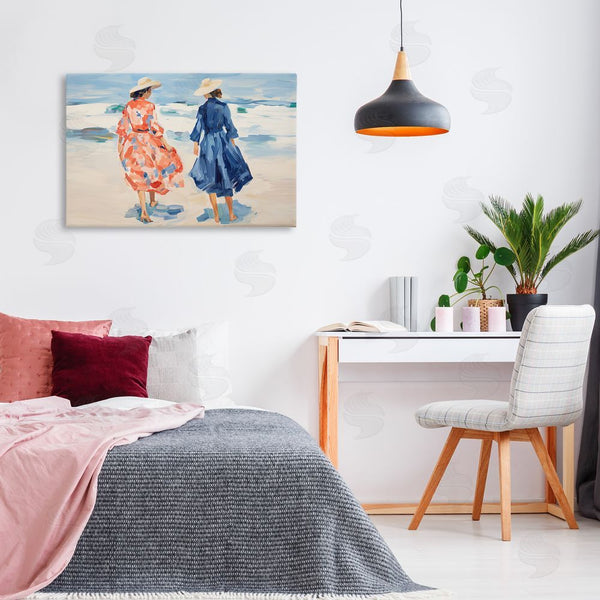 Stupell Industries Sisi And Seb | Classy Beach Ladies Wall Art