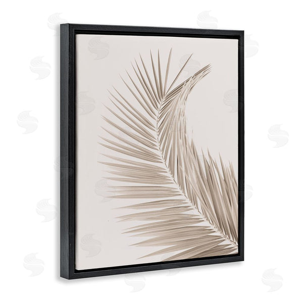 Stupell Industries Sisi And Seb | Curved Neutral Brown Palm Wall Art