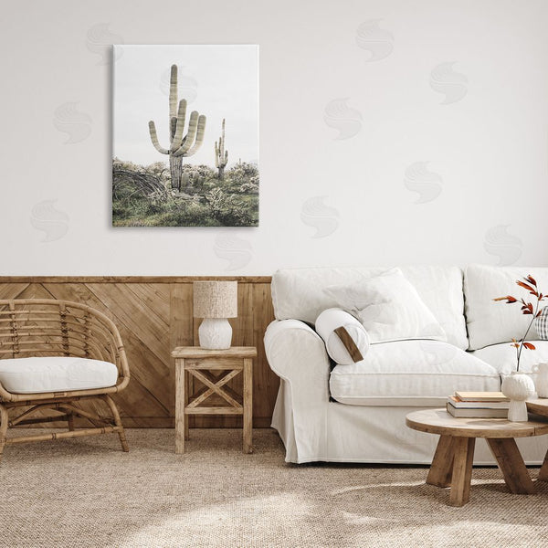 Stupell Industries Sisi And Seb | Desert Landscape Cacti Wall Art