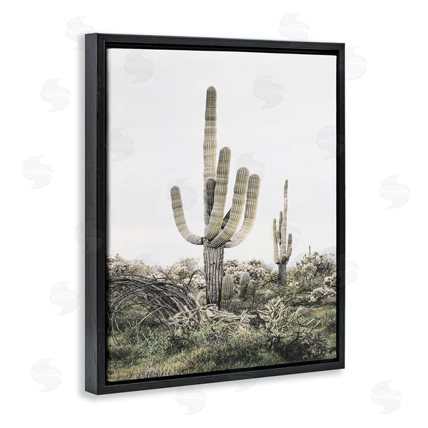 Stupell Industries Sisi And Seb | Desert Landscape Cacti Wall Art