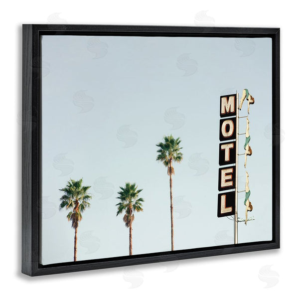 Stupell Industries Sisi And Seb | Diving Ladies Motel Sign Wall Art