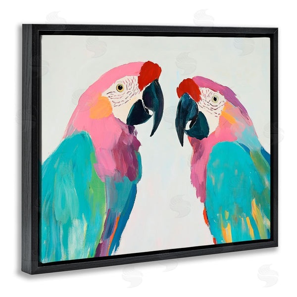 Stupell Industries Sisi And Seb | Exotic Pastel Macaws