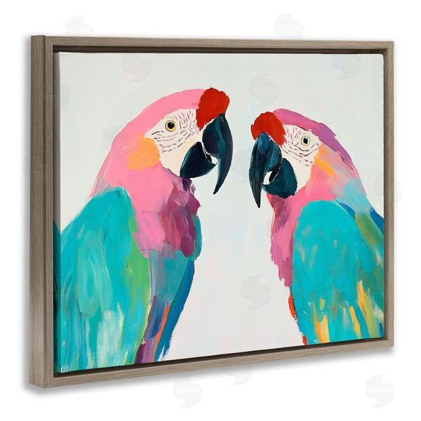 Stupell Industries Sisi And Seb | Exotic Pastel Macaws