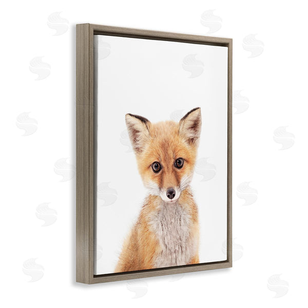 Stupell Industries Sisi And Seb | Fox Cub Portrait Wall Art