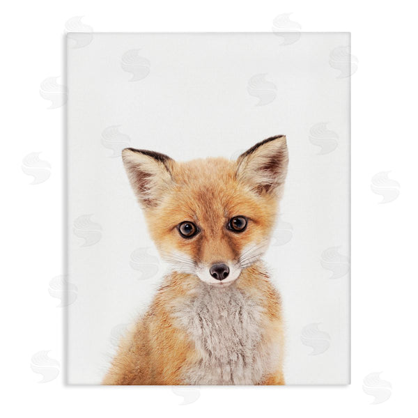 stupell industries Sisi and Seb | Fox Cub Portrait Wall Art