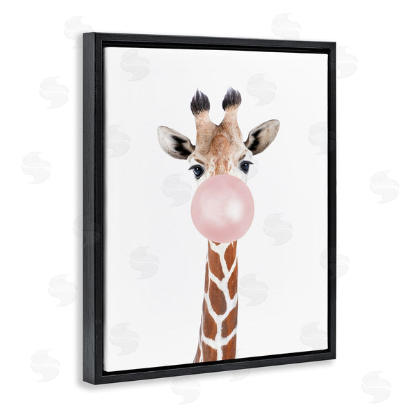 Stupell Industries Sisi And Seb | Giraffe & Bubblegum Wall Art