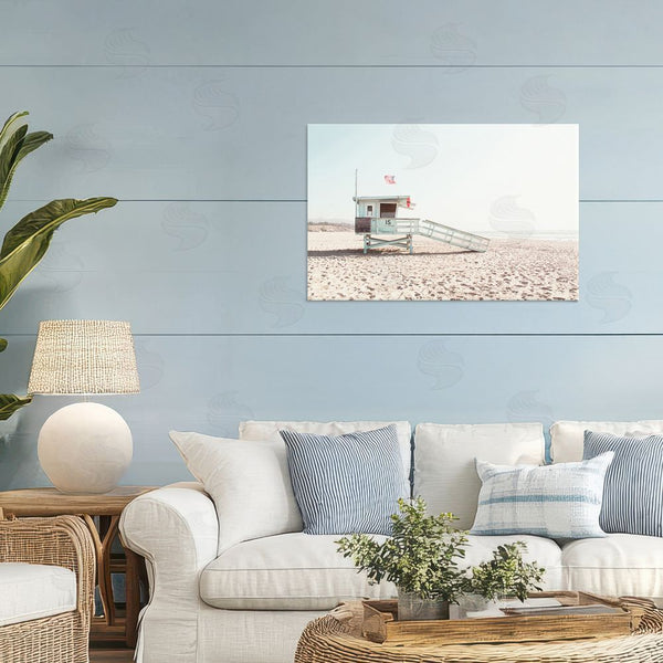 Stupell Industries Sisi And Seb | Lifeguard Hut Sunny Day Wall Art