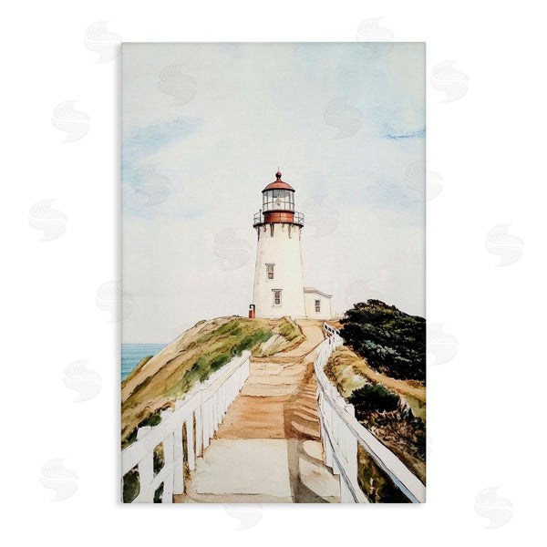 stupell industries Sisi and Seb | Lighthouse Path Traditional