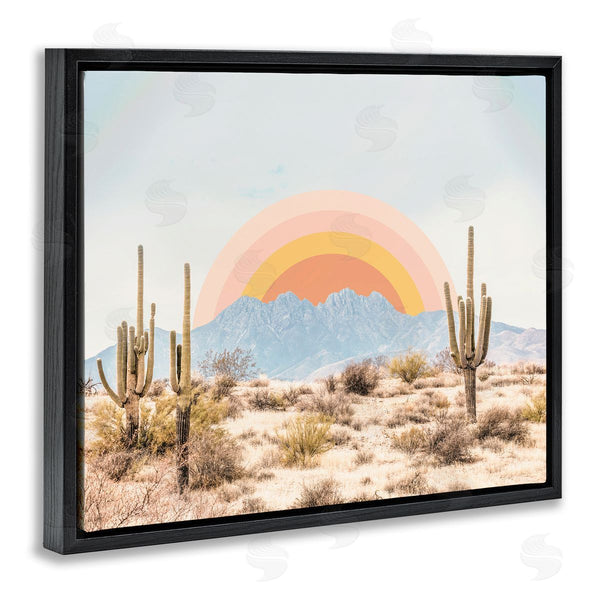 Stupell Industries Sisi And Seb | Modern Desert Collage Wall Art