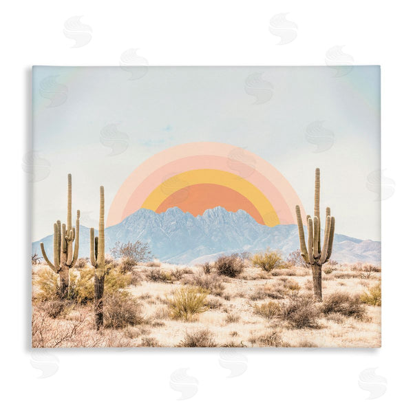 stupell industries Sisi and Seb | Modern Desert Collage Wall Art
