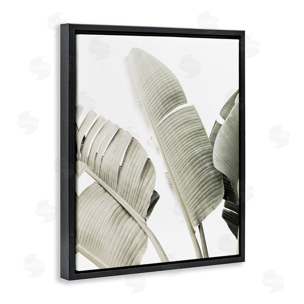 Stupell Industries Sisi And Seb | Muted Banana Leaves Wall Art