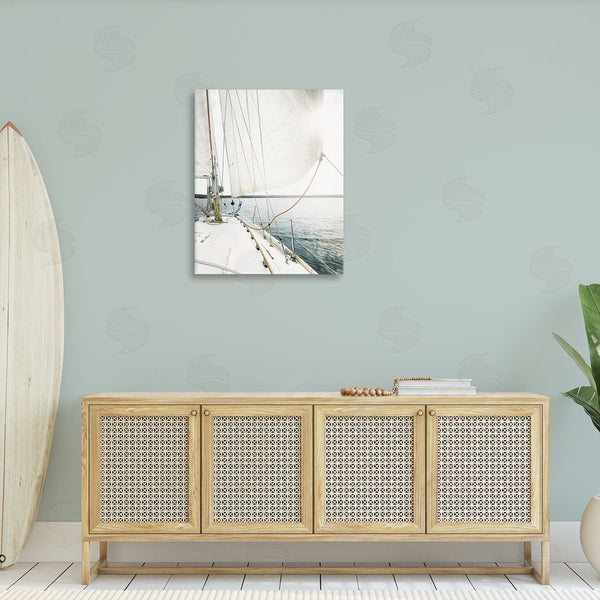 Stupell Industries Sisi And Seb | Nautical Boat Mast View Wall Art