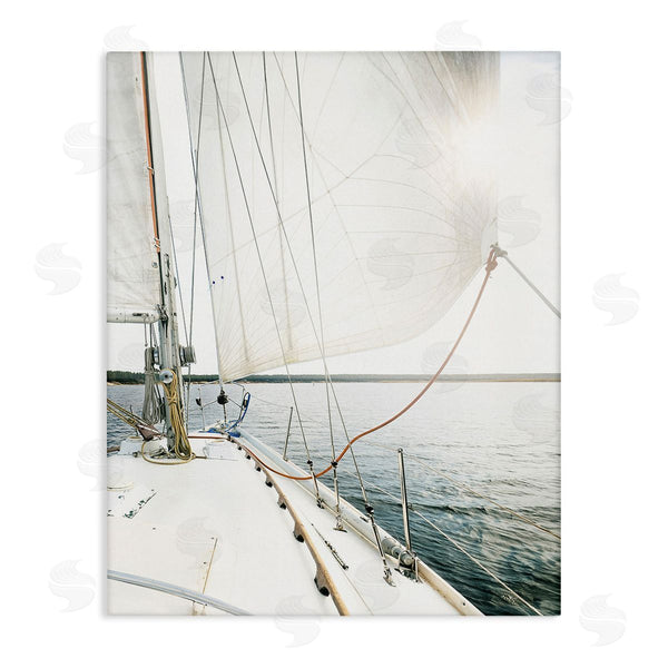 stupell industries Sisi and Seb | Nautical Boat Mast View Wall Art