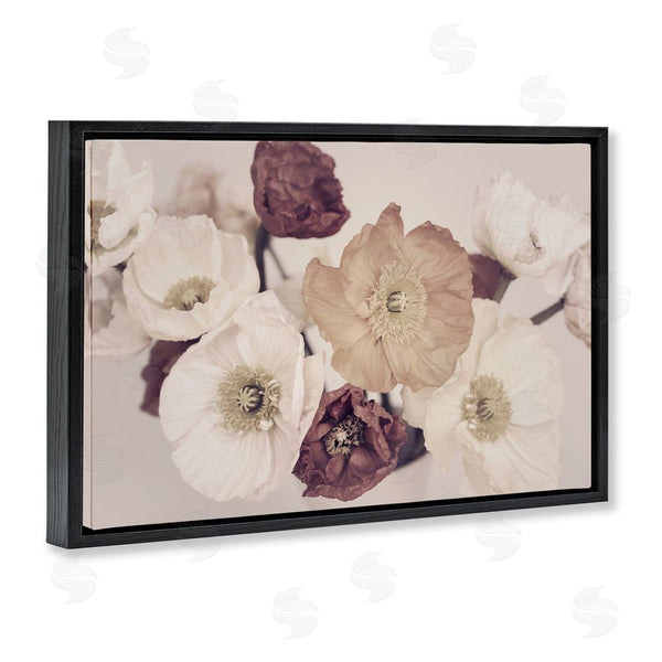 Stupell Industries Sisi And Seb | Open Blooms Maroon Florals Wall Art