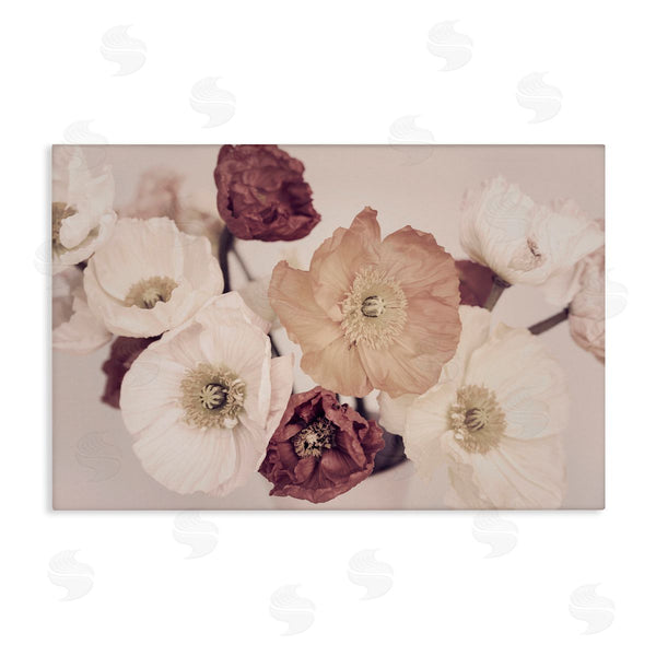 stupell industries Sisi and Seb | Open Blooms Maroon Florals Wall Art