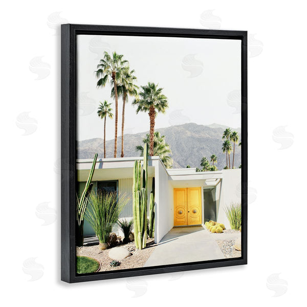 Stupell Industries Sisi And Seb | Palm Springs House Photography Wall Art
