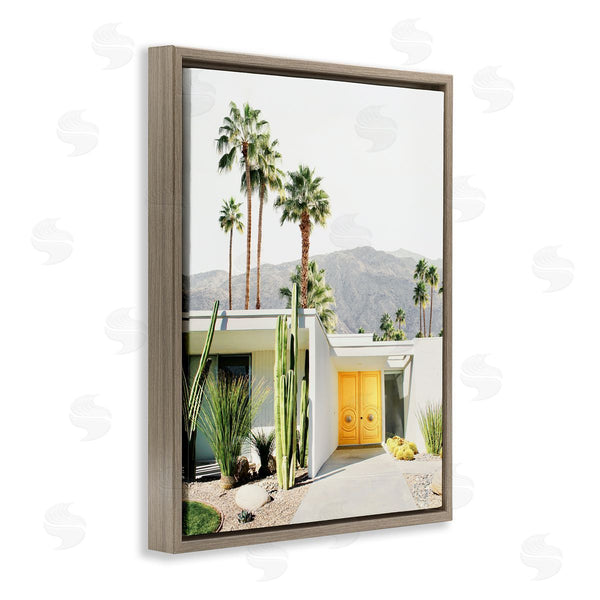 Stupell Industries Sisi And Seb | Palm Springs House Photography Wall Art