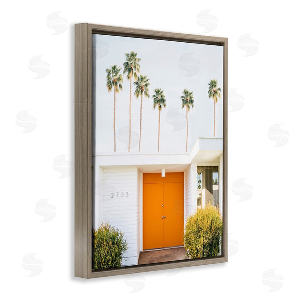 Stupell Industries Sisi And Seb | Palm Springs Orange Door