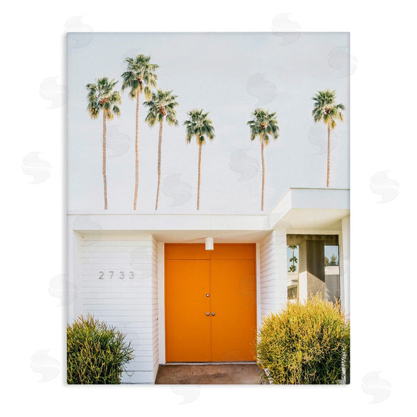 stupell industries Sisi and Seb | Palm Springs Orange Door