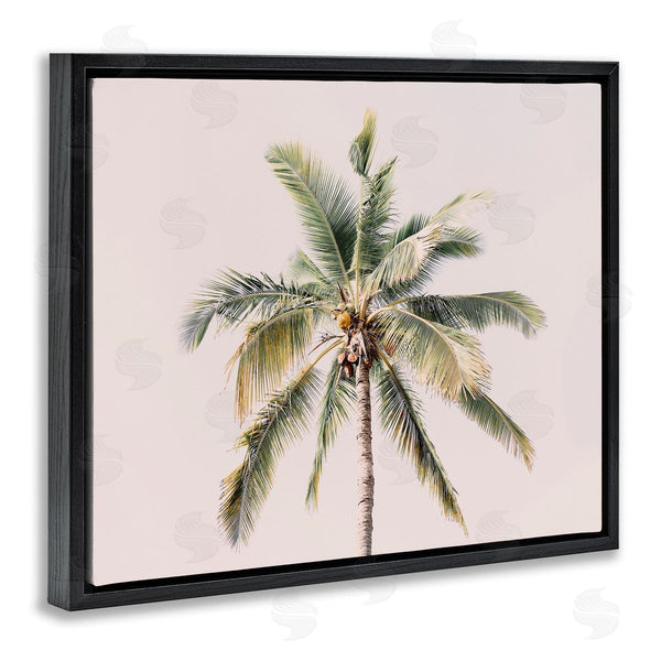 Stupell Industries Sisi And Seb | Palm Tree Underside On Pink