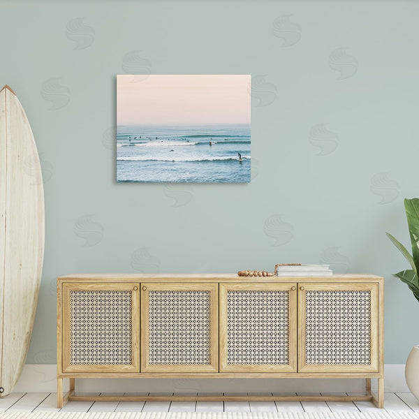 Stupell Industries Sisi And Seb | Pastel Surfer Scene Wall Art