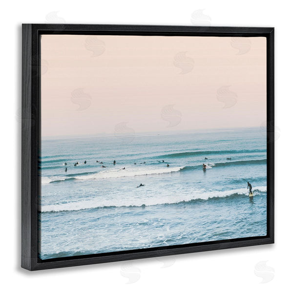Stupell Industries Sisi And Seb | Pastel Surfer Scene Wall Art