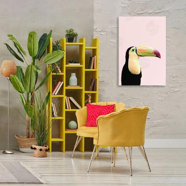 Stupell Industries Sisi And Seb | Pastel Toucan On Pink Wall Art