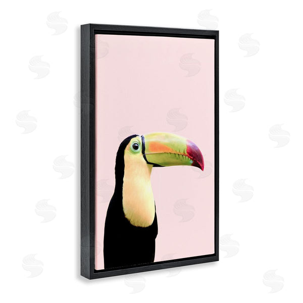 Stupell Industries Sisi And Seb | Pastel Toucan On Pink Wall Art