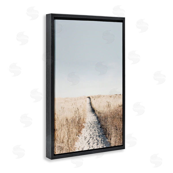 Stupell Industries Sisi And Seb | Path With Sandy Footprints Wall Art