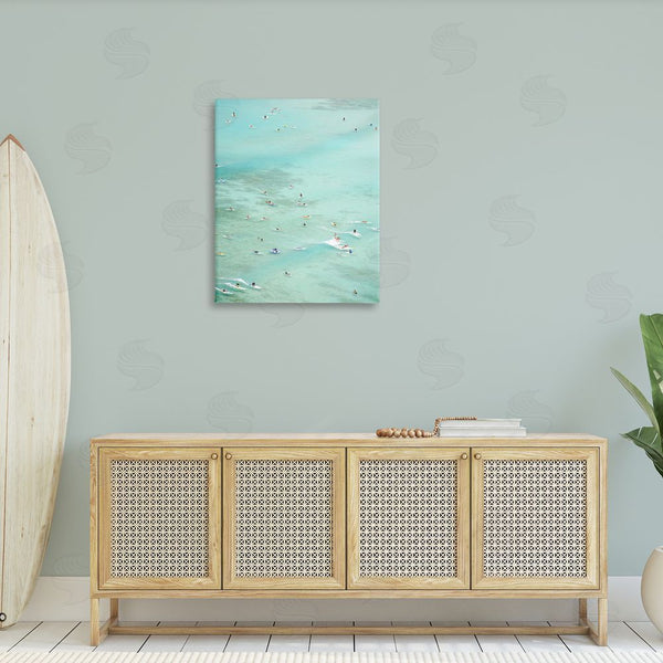 Stupell Industries Sisi And Seb | People Swimming In Summer Wall Art