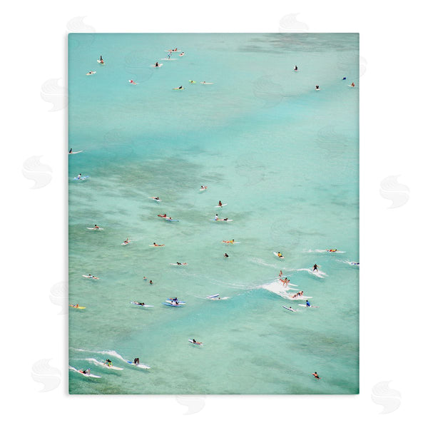 stupell industries Sisi and Seb | People Swimming in Summer Wall Art