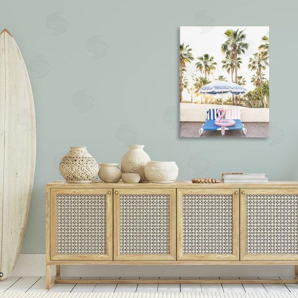 Stupell Industries Sisi And Seb | Poolside Flamingo Float Wall Art