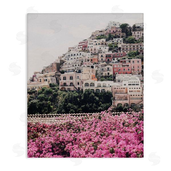 stupell industries Sisi and Seb | Positano Town Architecture Wall Art