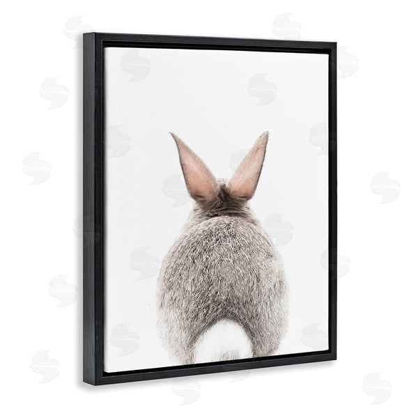 Stupell Industries Sisi And Seb | Rabbit Tail On White Wall Art