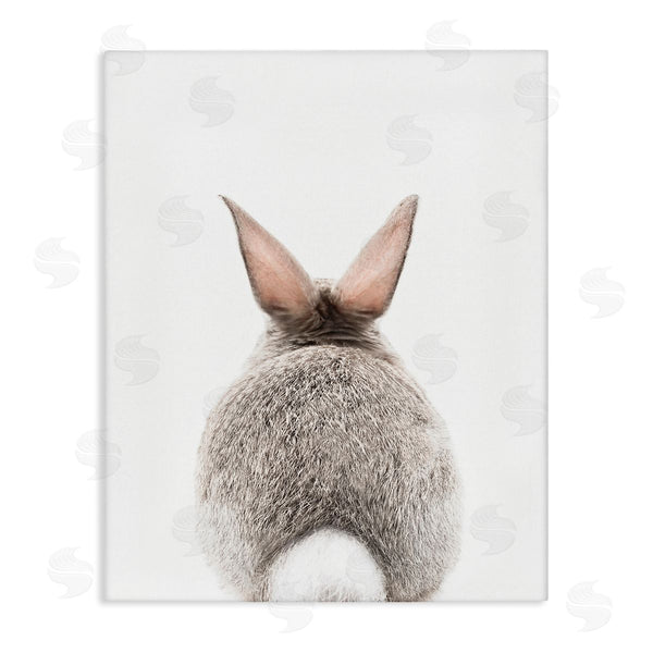 stupell industries Sisi and Seb | Rabbit Tail on White Wall Art