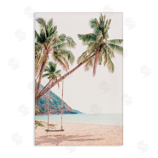stupell industries Sisi and Seb | Rope Swing on Palm Tree