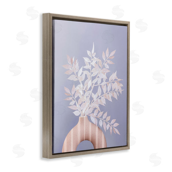 Stupell Industries Sisi And Seb | Ruscus Plant Circular Vase Wall Art