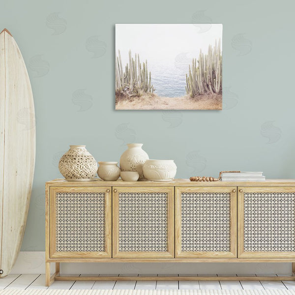 Stupell Industries Sisi And Seb | Seaside Cacti Plants Wall Art