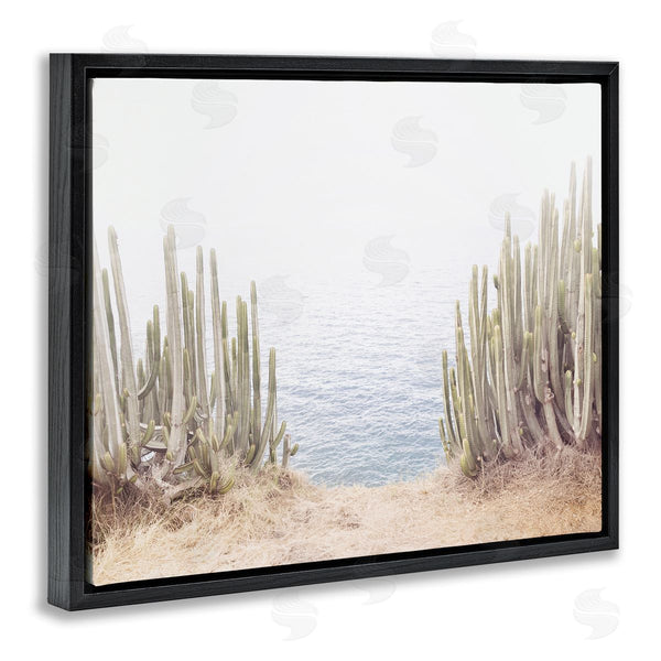 Stupell Industries Sisi And Seb | Seaside Cacti Plants Wall Art