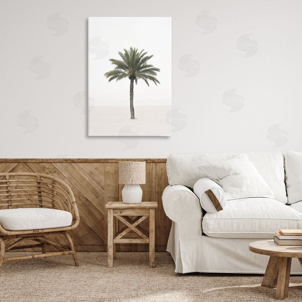 Stupell Industries Sisi And Seb | Simple Serene Lone Palm