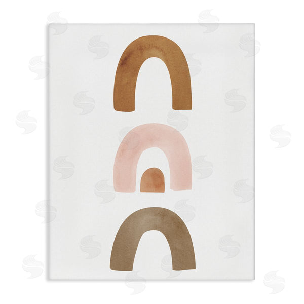 stupell industries Sisi and Seb | Soft Boho Rainbow Arches Wall Art