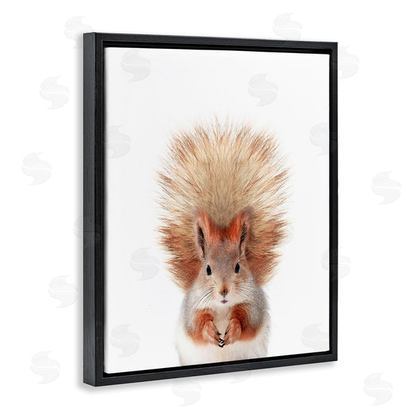 Stupell Industries Sisi And Seb | Squirrel Wildlife Portrait Wall Art