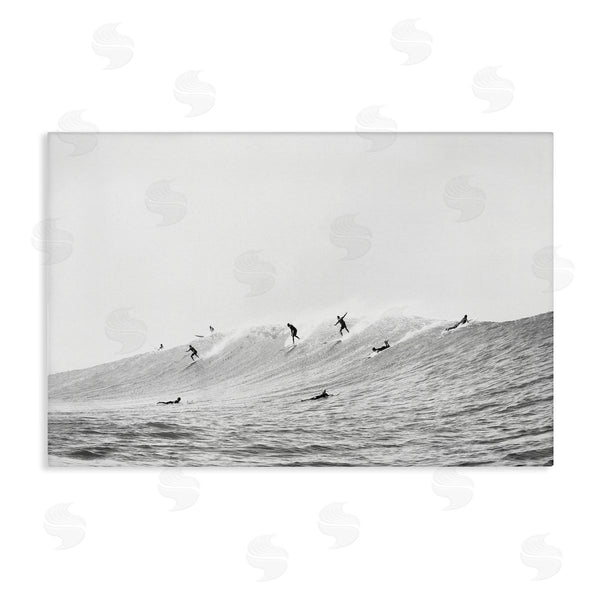 stupell industries Sisi and Seb | Summer Wave Surfers Wall Art